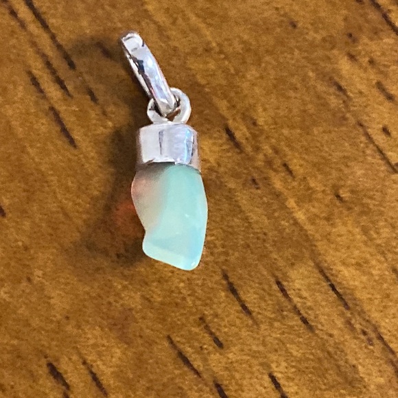 Ethiopian Opal Sterling Silver Pendant - Picture 3 of 3